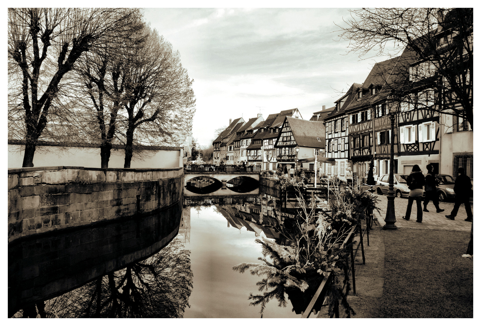 Dans les rues de Colmar