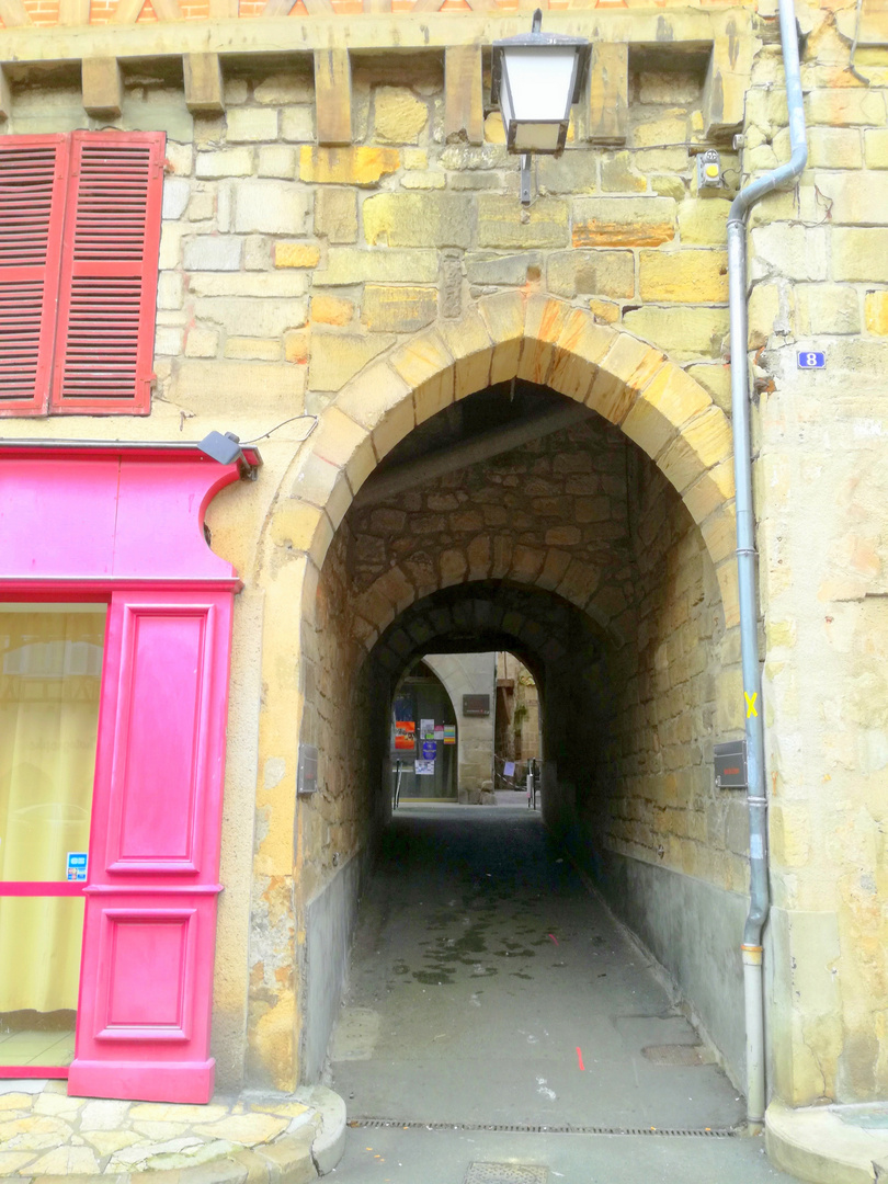 Dans les rues de Figeac ...