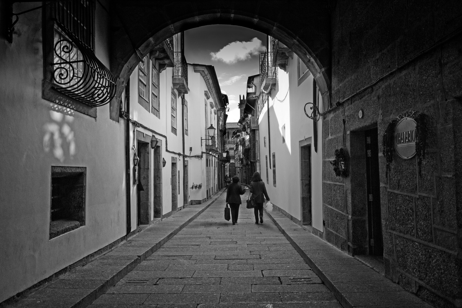 Dans les rues de Guimaraes (Portugal)