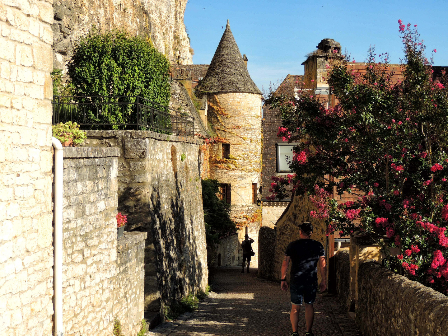 Dans les rues de La Roque Gageac   