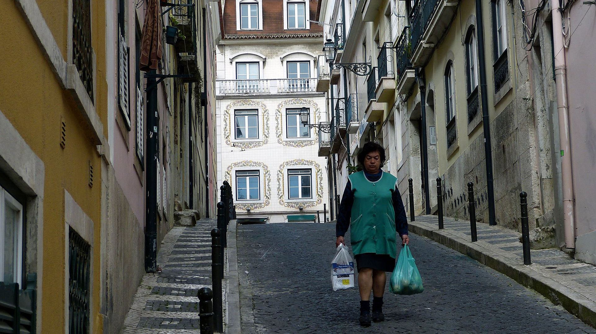 Dans les rues de Lisbonne