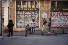 Dans les rues de Marseille