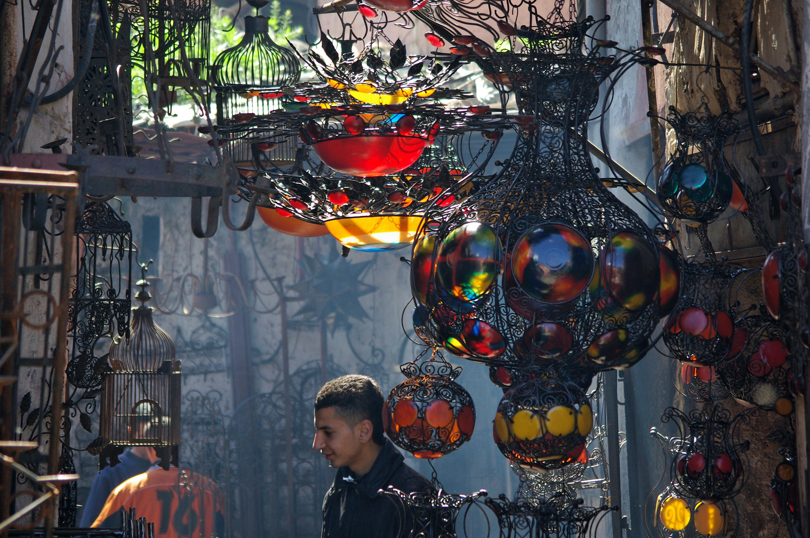 Dans les souks de Marrakech