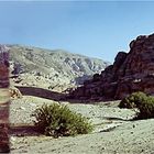 Dans les vallées près de Petra