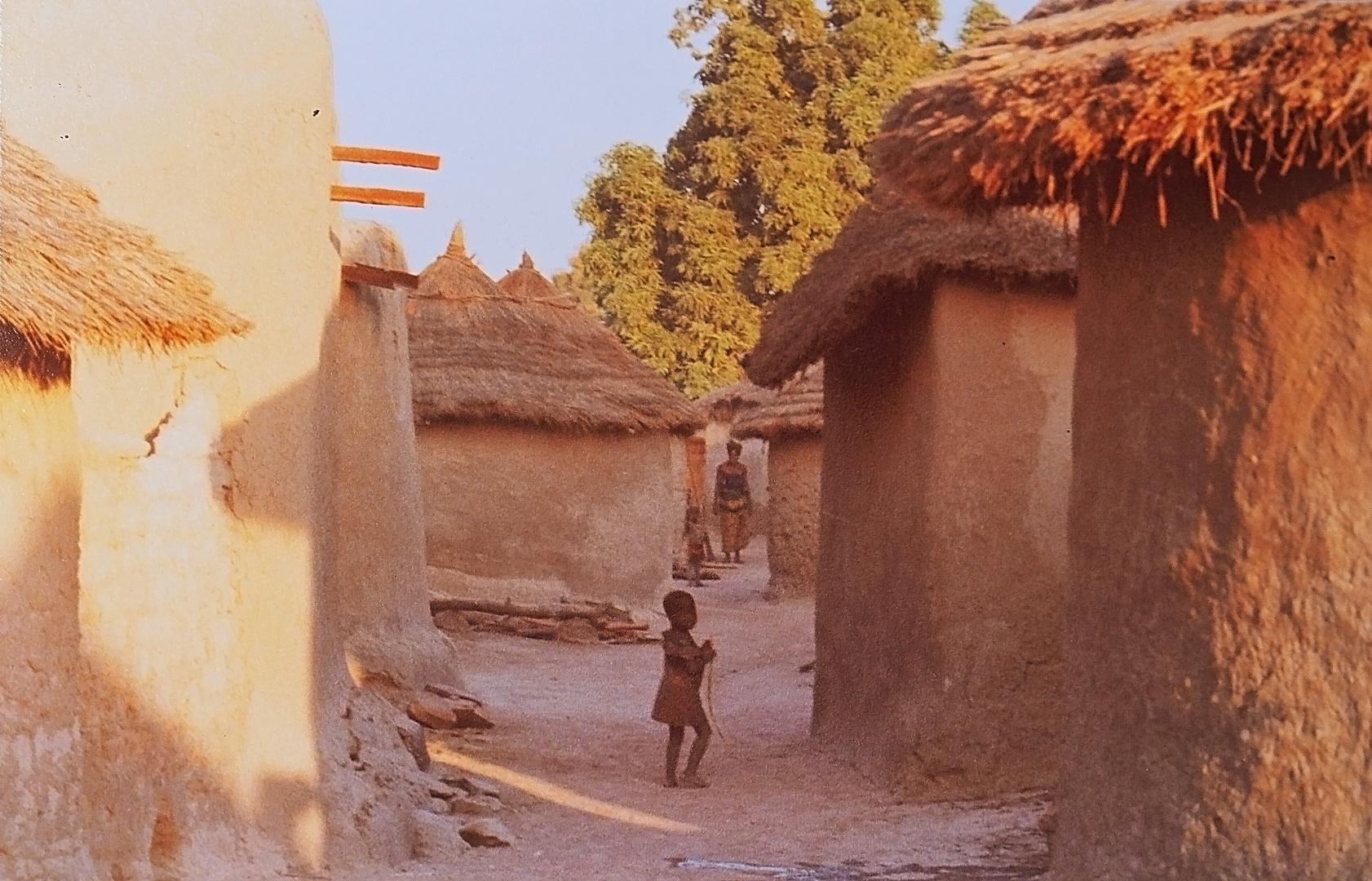 Dans un village Bambara près de Diourou