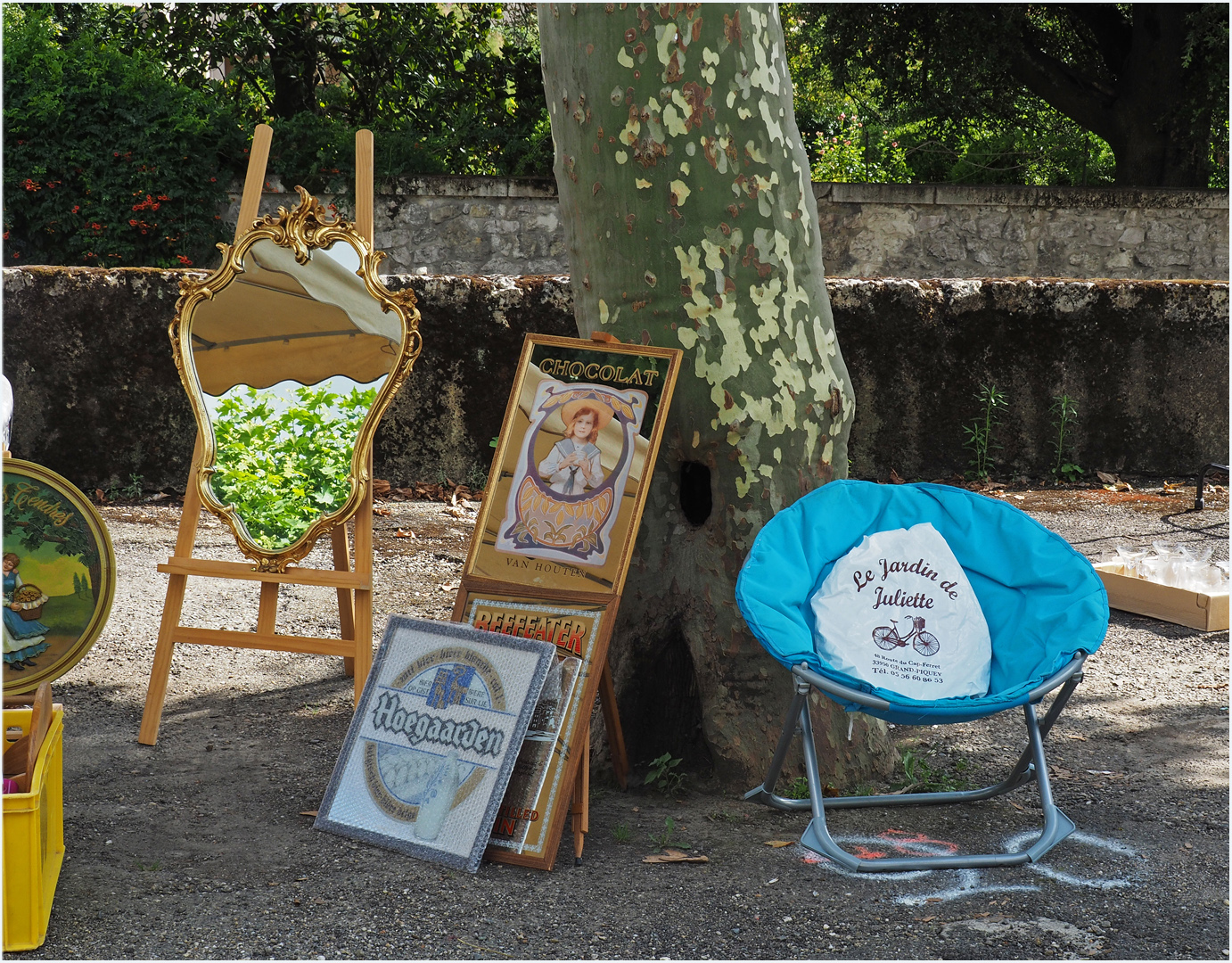 Dans une brocante à Condom