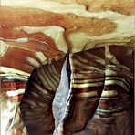 Dans une grotte de Petra