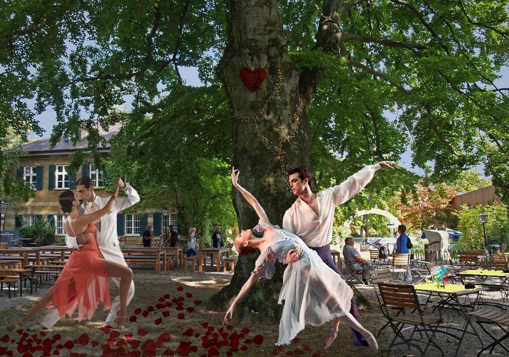  Danse dans le jardin-de-la-brasserie