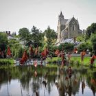 danse et vélo dans l'eau