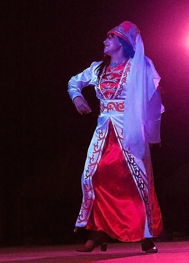 Danse lors d’un spectacle à Dubaï 