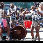 Danse sur le marché à Cap Town-Afrique du Sud