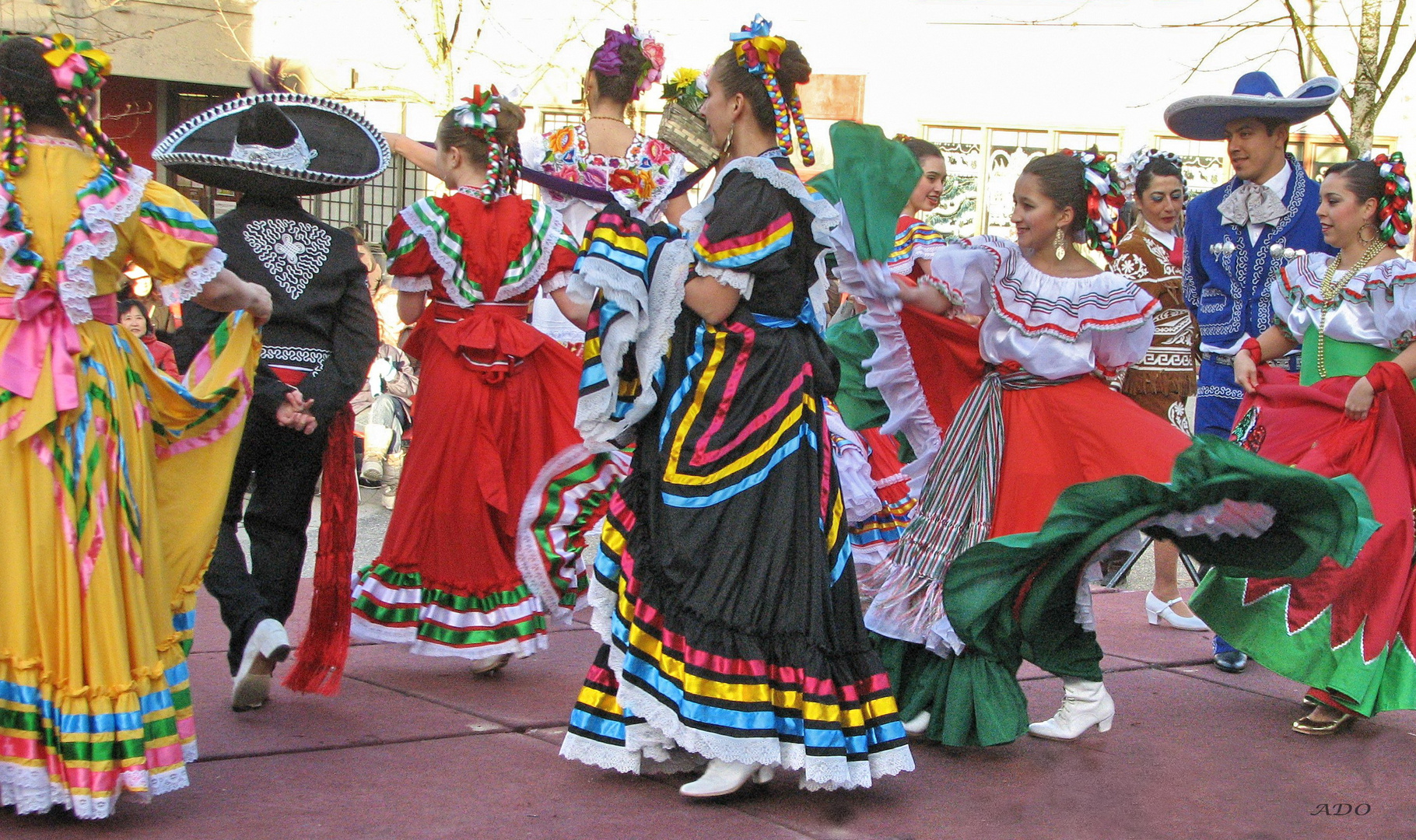 danseurs mexicains 