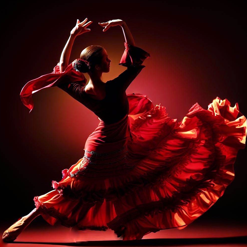 Danseuse de flamenco 