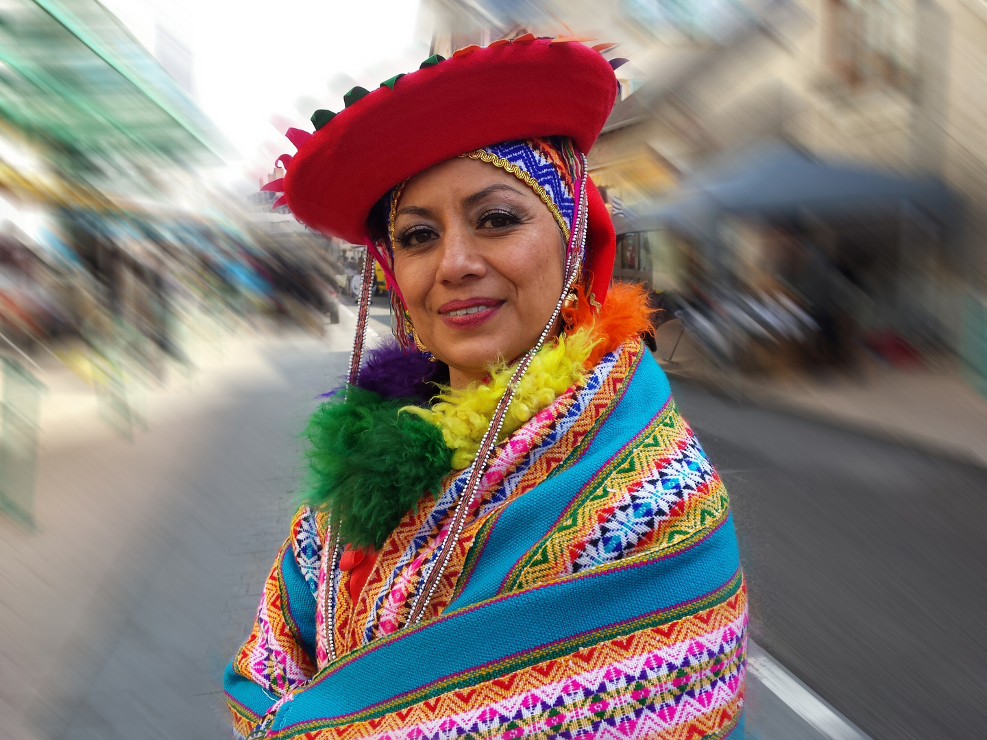 danseuse peruvienne