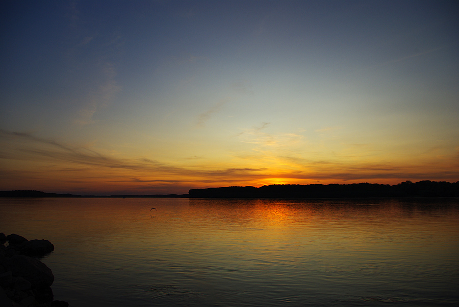 Danube at Sunset