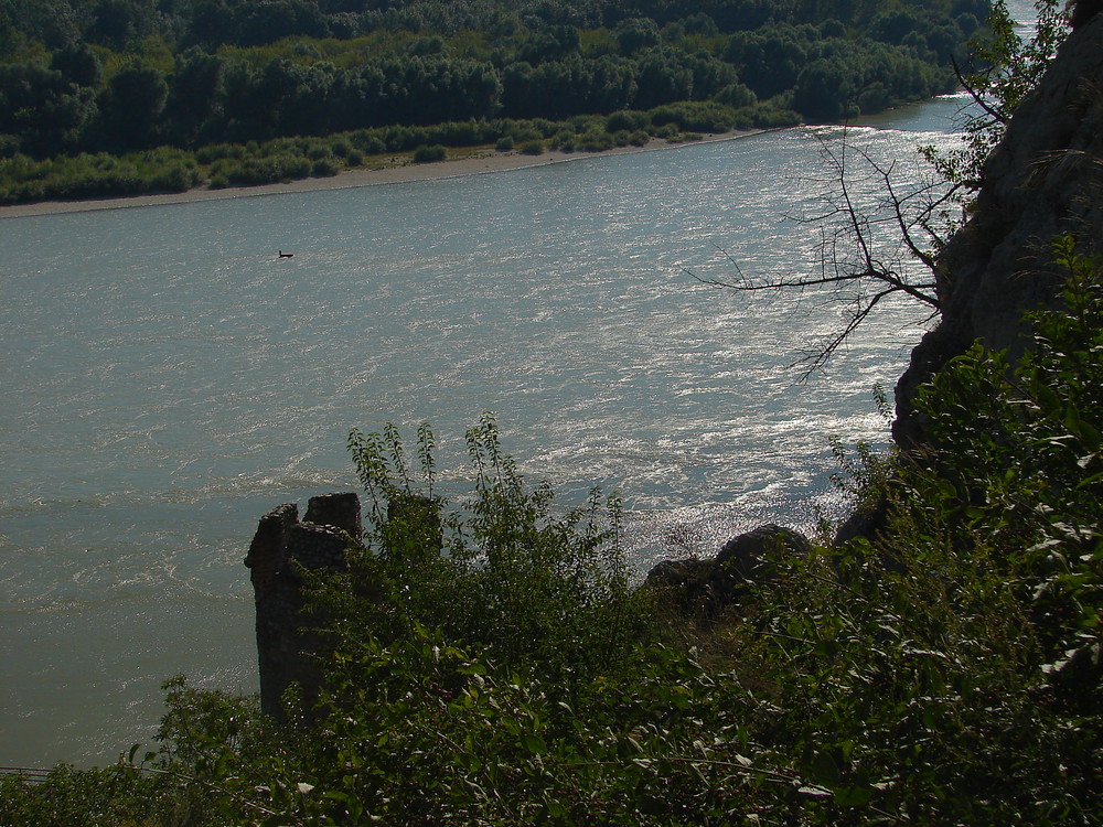 Danubio - scorcio in controluce