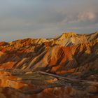 Danxia at dusk