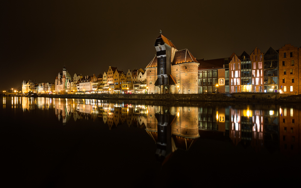 Danzig bei Nacht