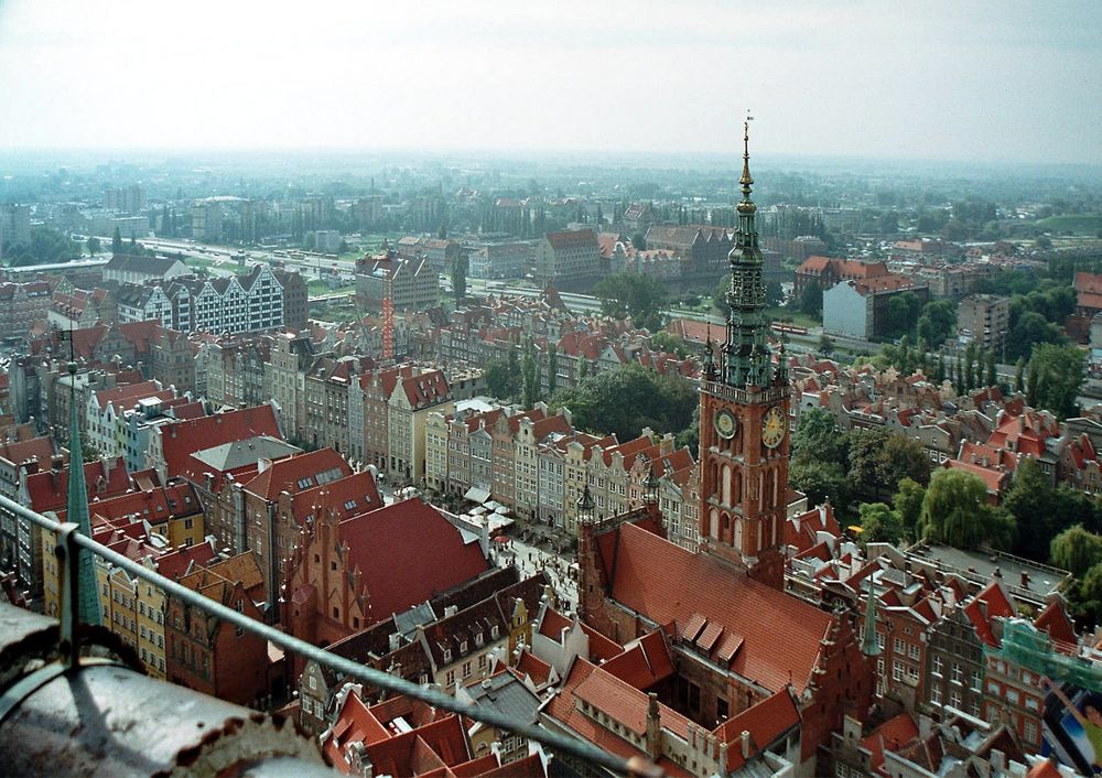 Danzig: Rathaus und Langer Markt