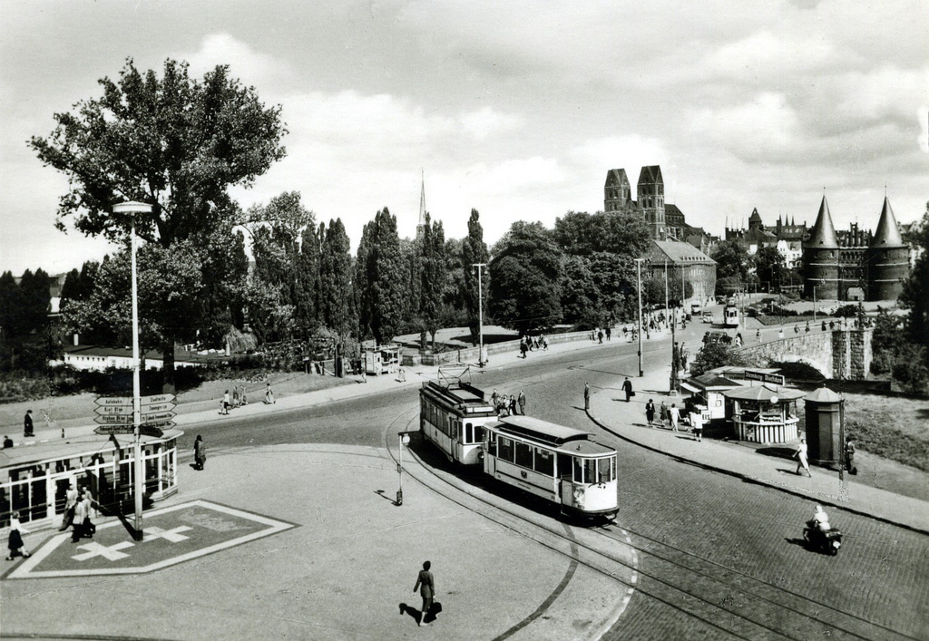 Danziger Freiheit ( Heute Lindenplatz ) Lübeck