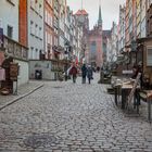 Danziger Seitengasse der Altstadt