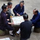 Daoistische Mönche beim Xiangqi-Spielen