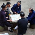 Daoistische Mönche beim Xiangqi-Spielen