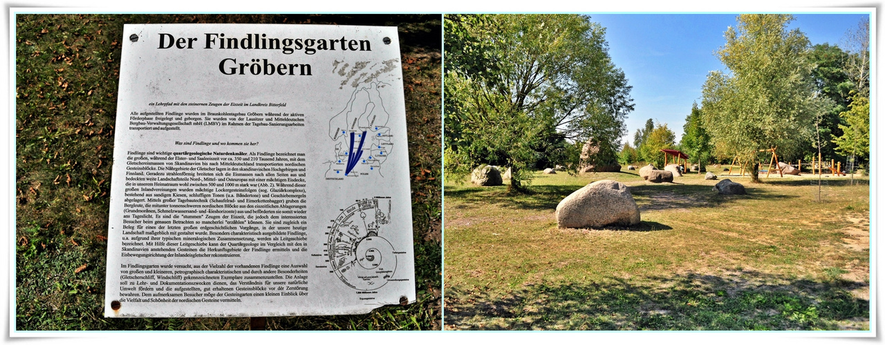 Dar Findlingsgarten bei Gröbern