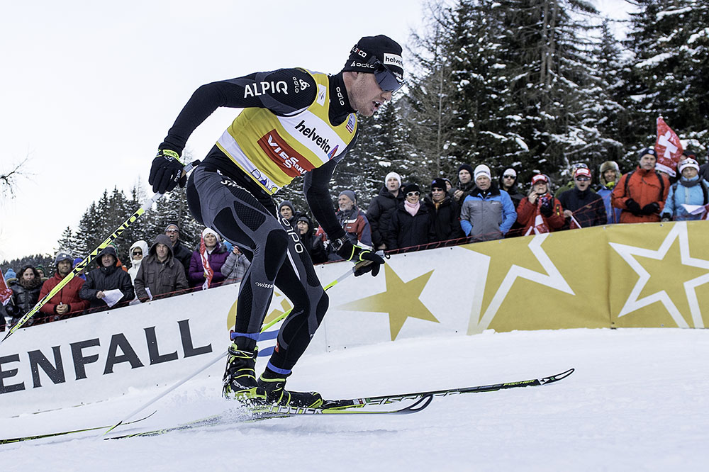 Dario Cologna wird zweiter am Weltcup in Davos