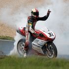 Dario Giuseppetti auf seiner Ducati (IDM)