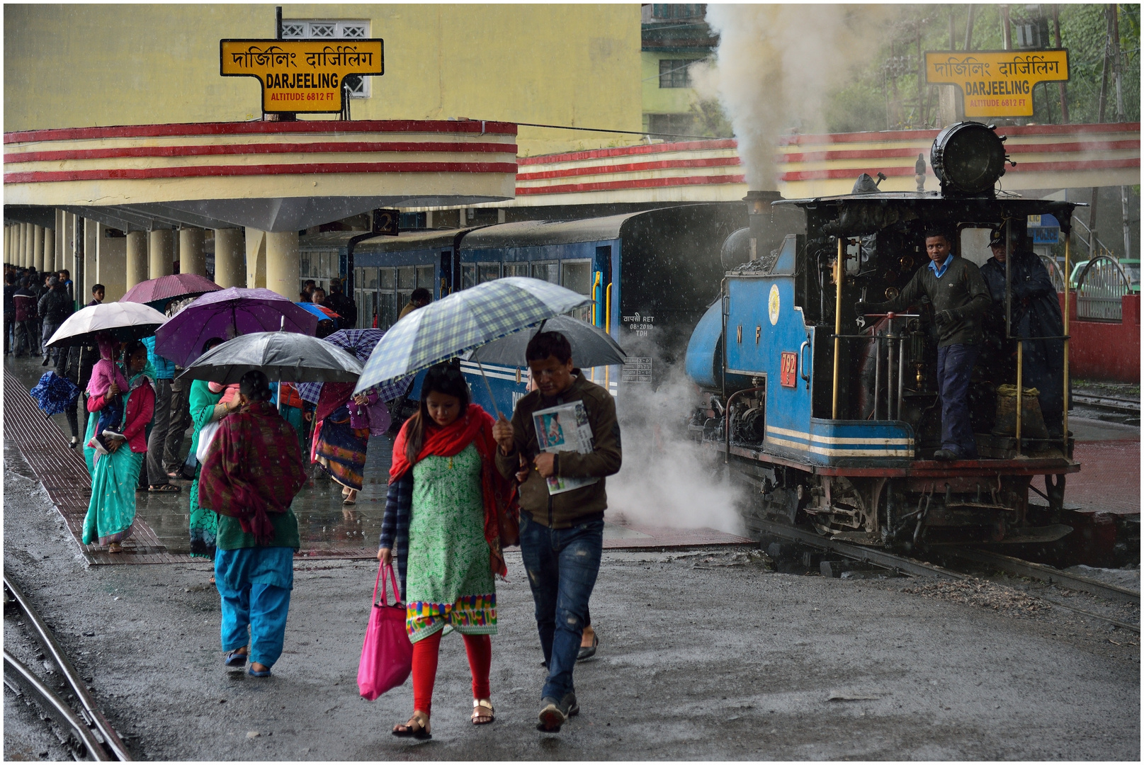 Darjeeling im Regen II