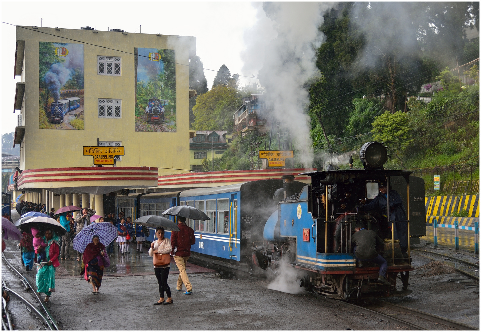 Darjeeling im Regen III