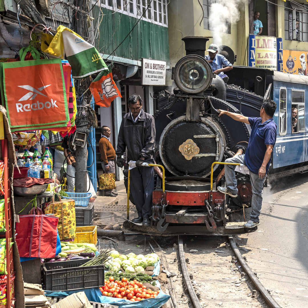 Darjeelingbahn: Flächen - Mehrfachnutzung!