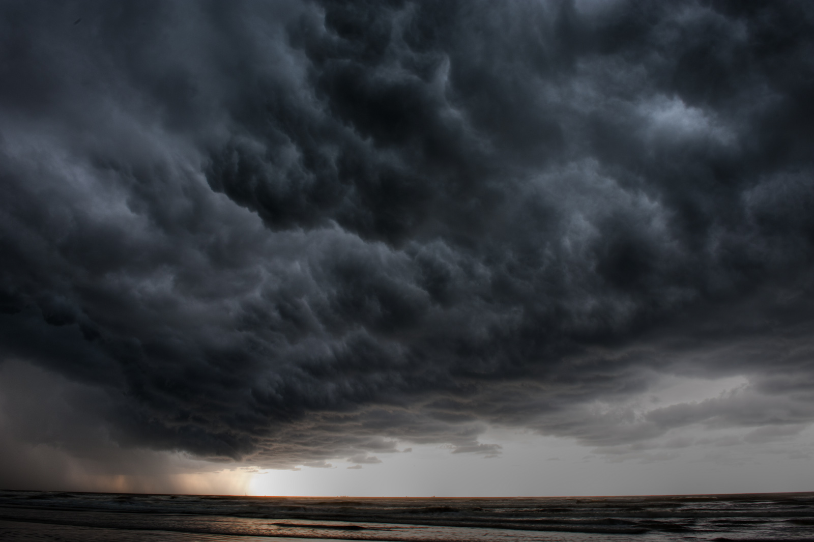 Dark and evil clouds over the South China Sea