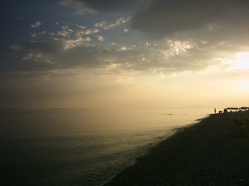 dark beach