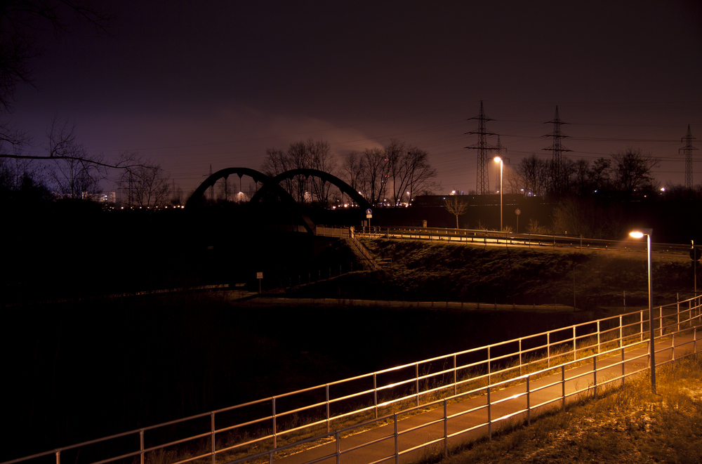 dark bridge Fallersleben