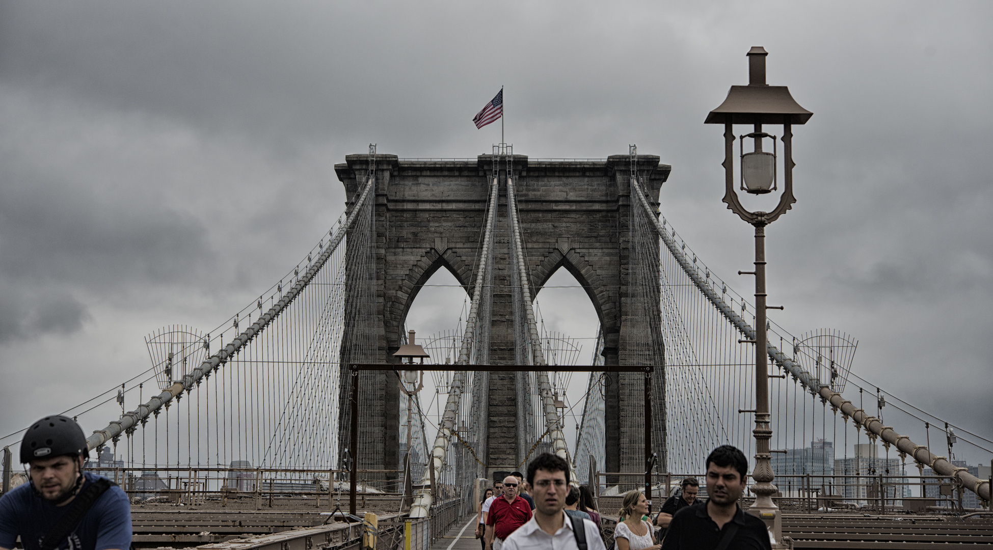 Dark Brooklyn Bridge