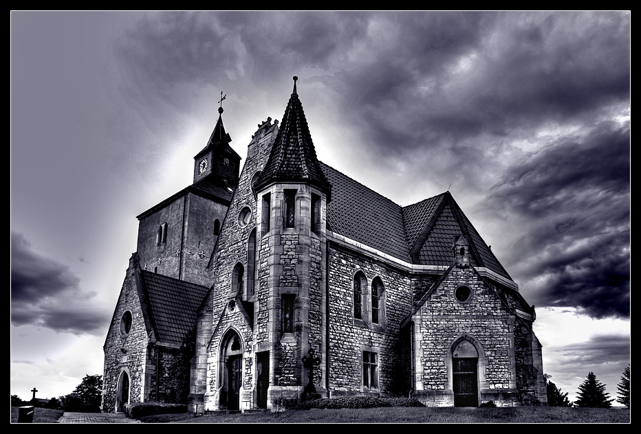 Dark church