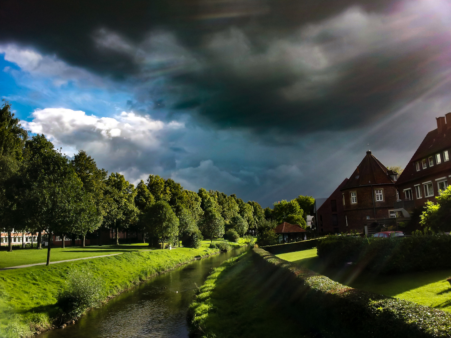 Dark Clouds And Sunshine