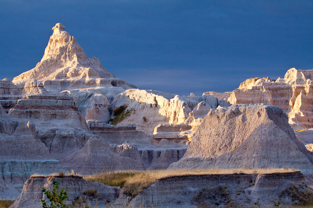 Dark Clouds over Badlands