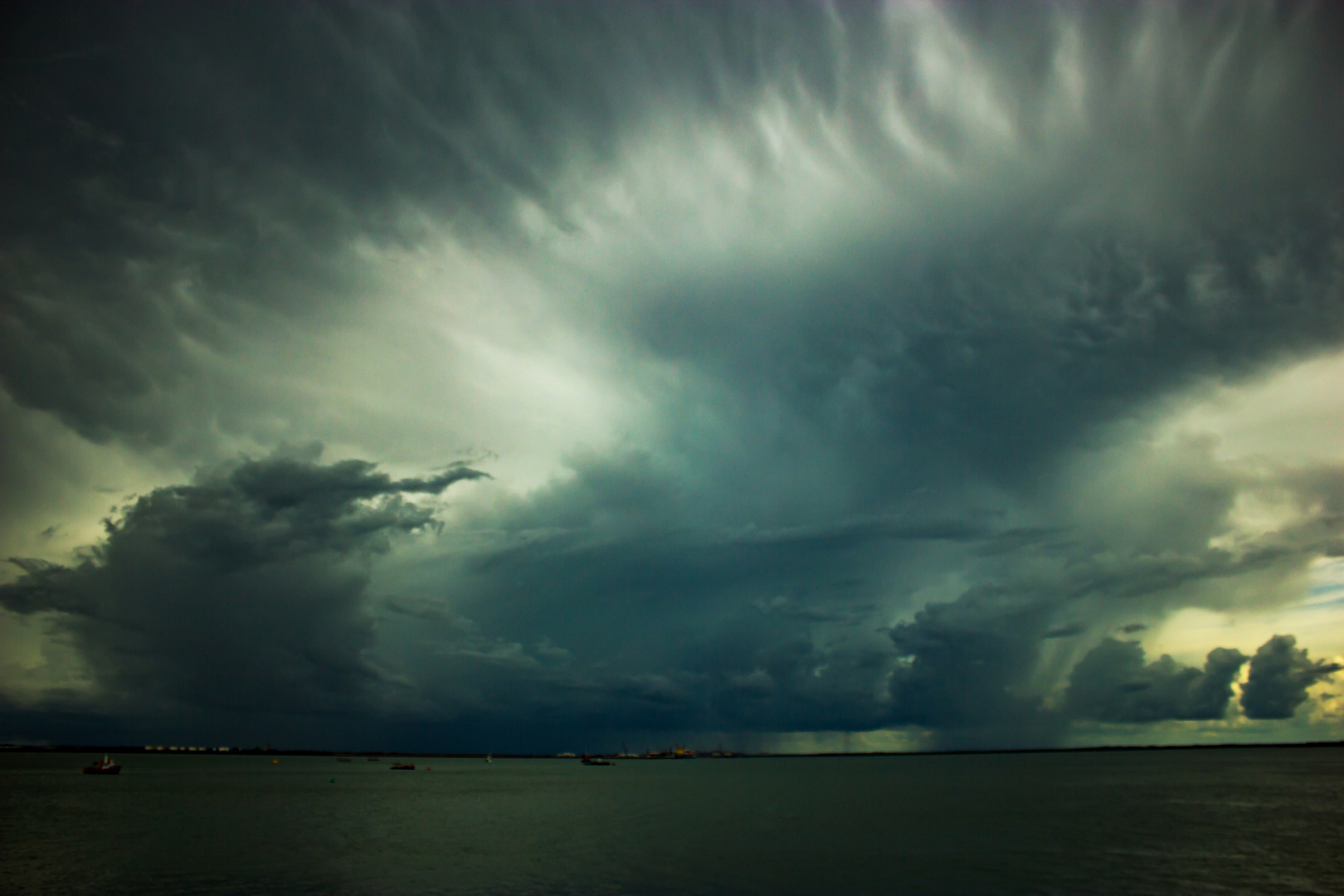 Dark Clouds Over Port Darwin