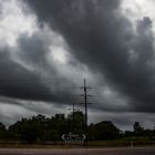 Dark clouds over the Arnhem Highway