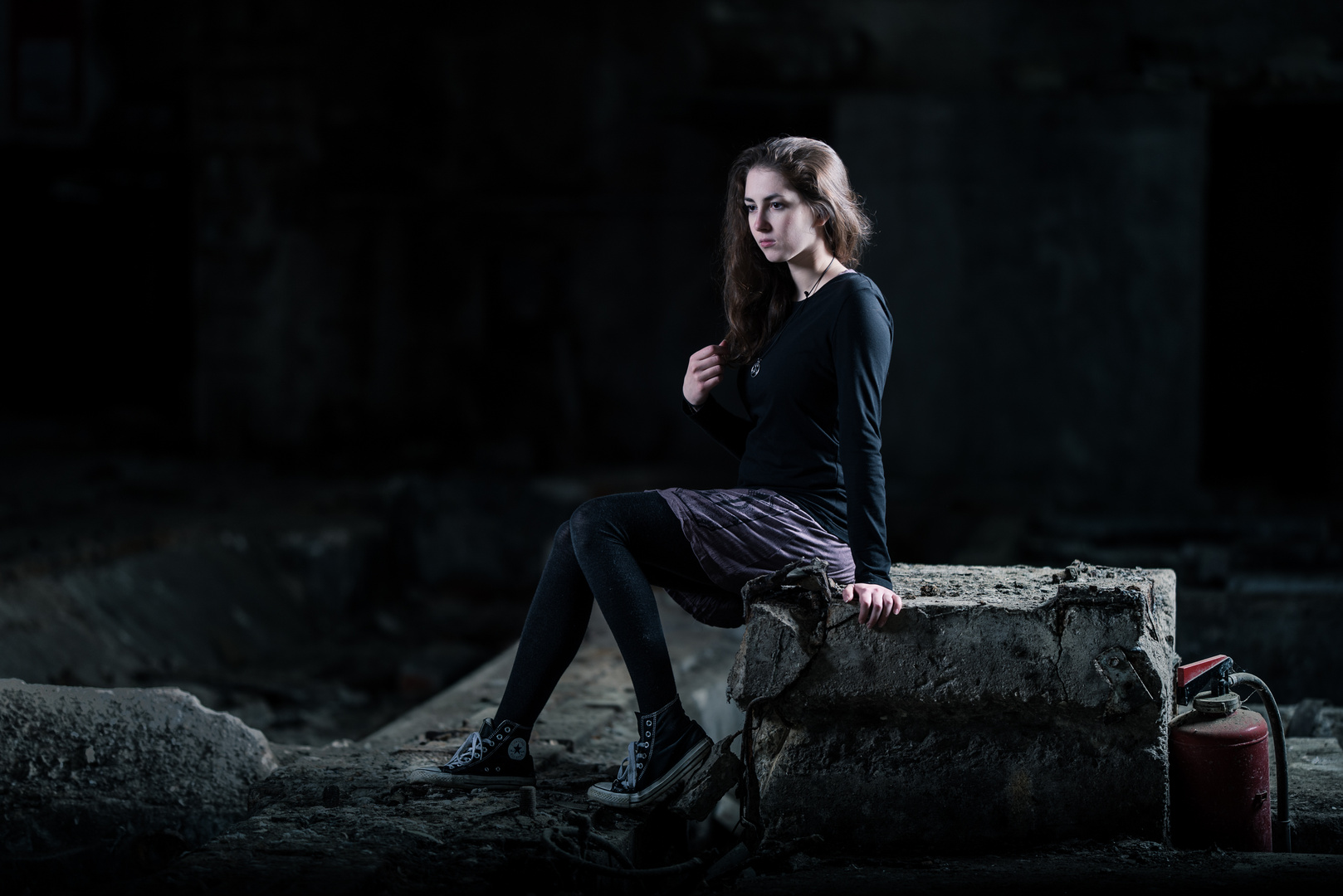 Dark Moments Foto & Bild architektur, portrait, fashion Bilder auf