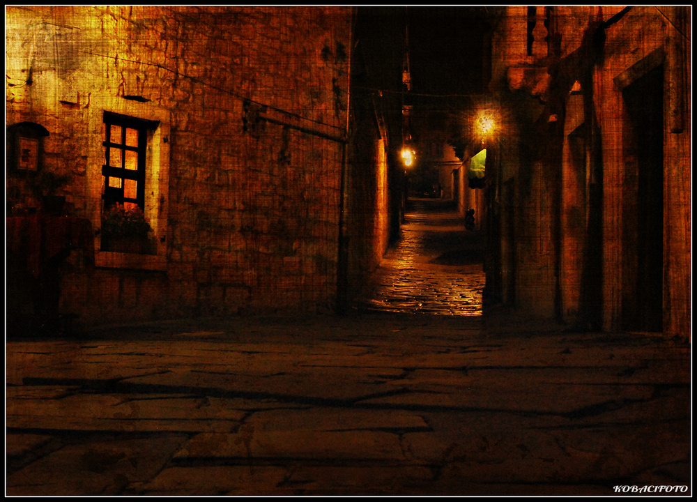 dark street