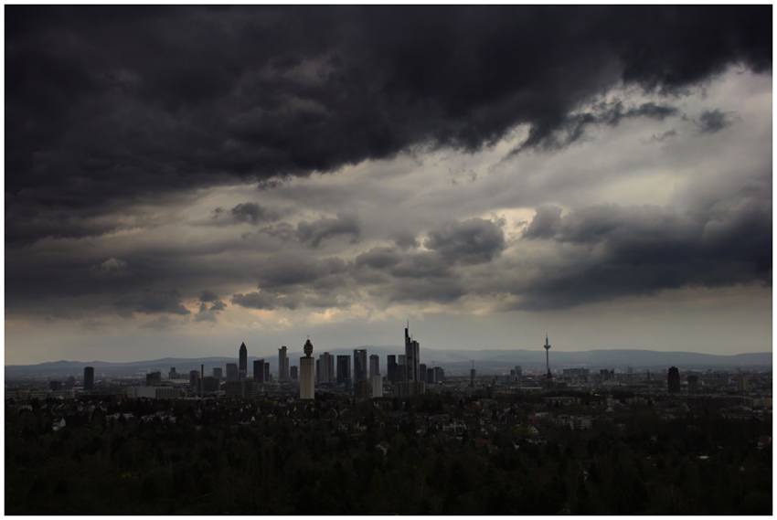 Darkness over Frankfurt