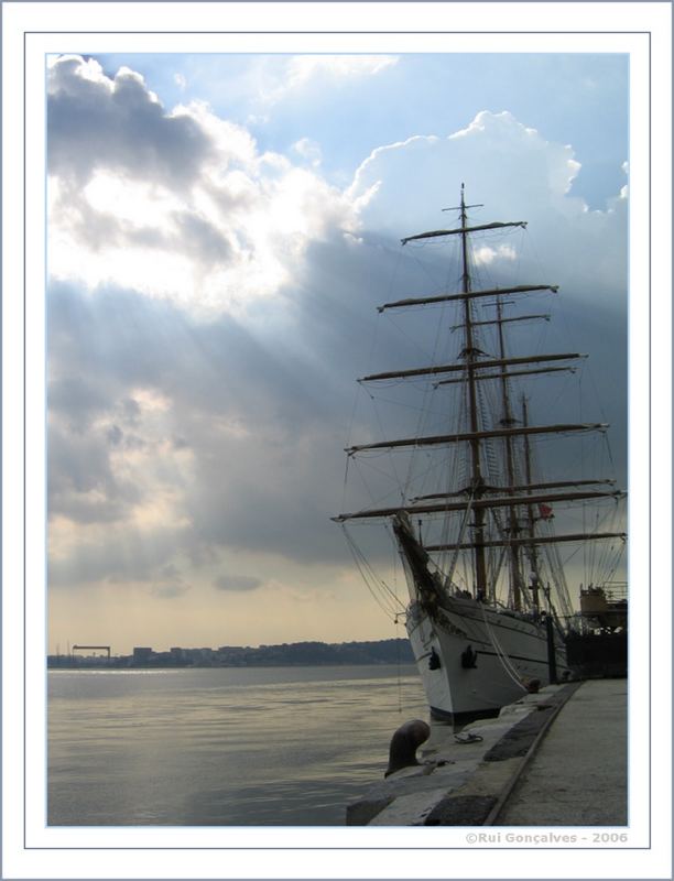 Darkness Upon the Training Ship - Lisbon Portugal