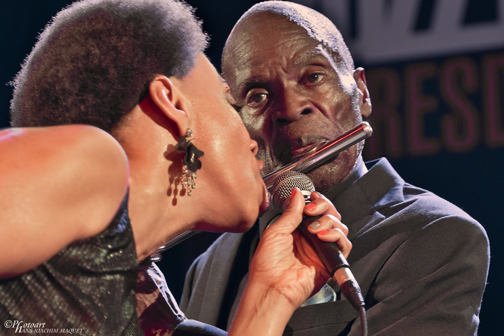 Darliene und Maceo Parker