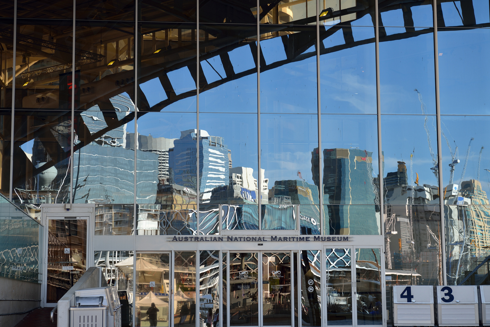 Darling Harbour als Spiegelbild