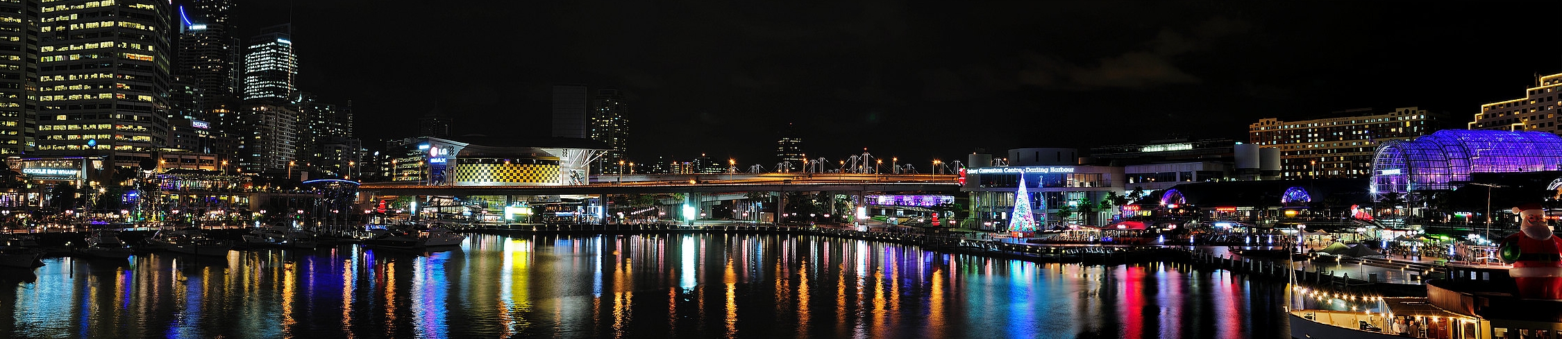 Darling Harbour bei Nacht