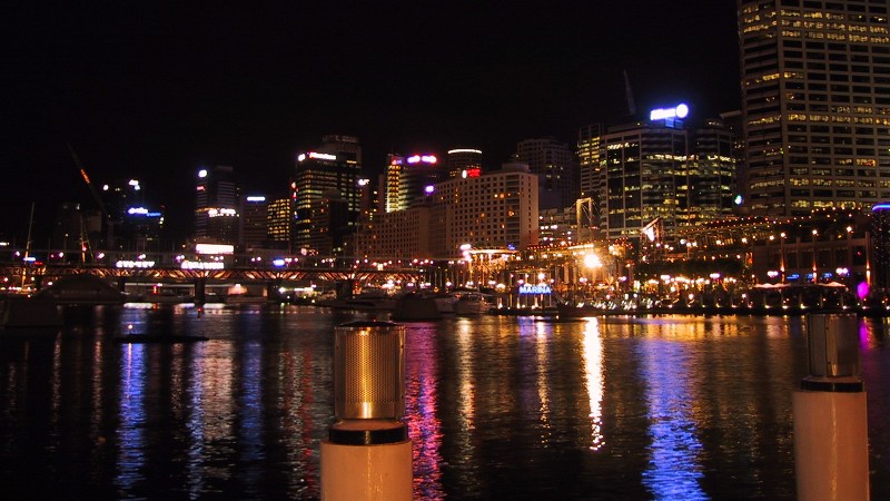 Darlingharbour, Sydney, night